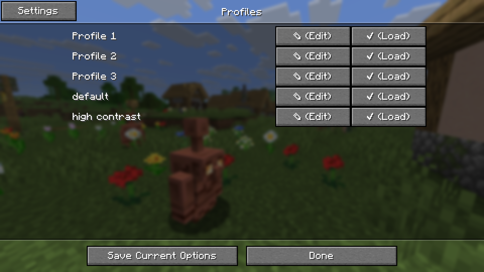 profiles list